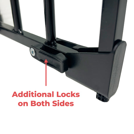 Callowesse XL Extendable Hexagonal Playpen, Fireguard and Room Divider - Black