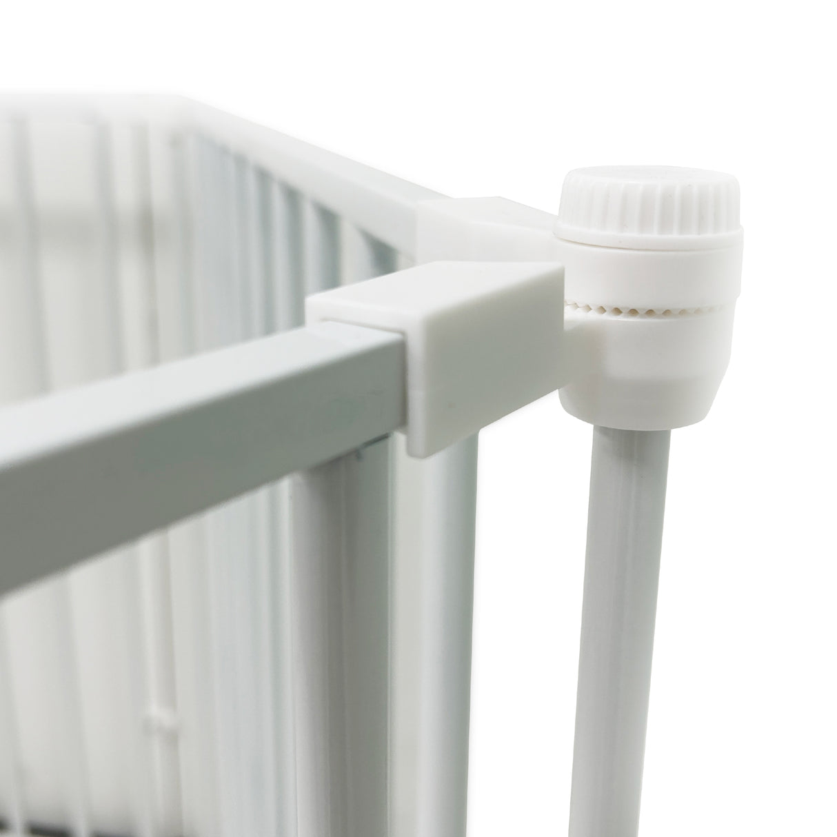 Callowesse XL Extendable Hexagonal Playpen, Fireguard and Room Divider - White