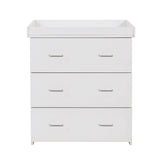 Babymore Caro Chest Changer / Dresser - White Wash