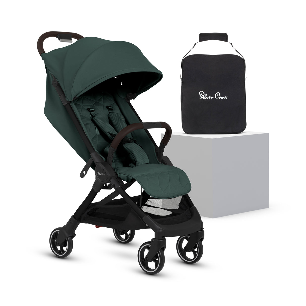 Silver Cross Clic 2 Stroller - Conifer