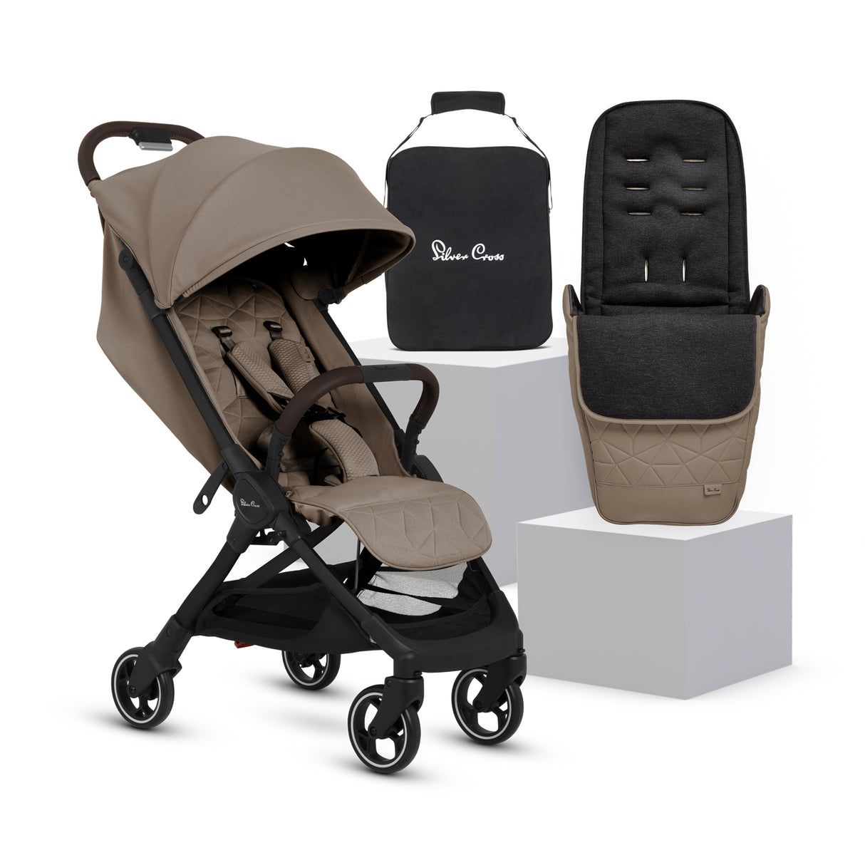 Silver Cross Clic 2 Stroller - Cobble