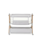 Obaby Cloud Bedside Crib - Grey