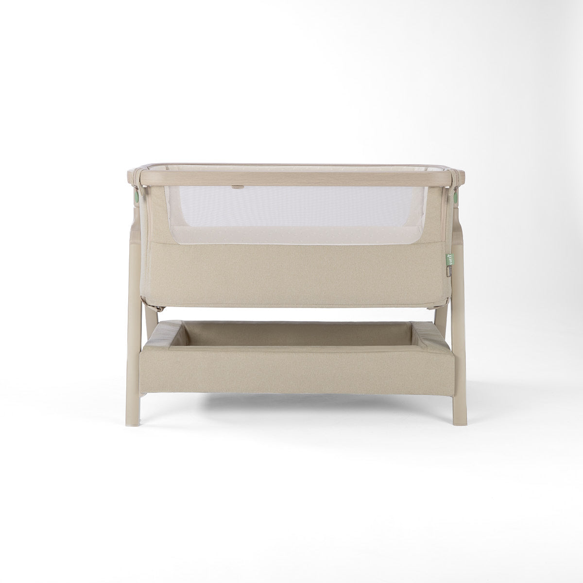 Tutti BambiniCozee Air 2 Bedside Crib - Soft Walnut & Cocoa
