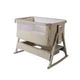 Tutti BambiniCozee Air 2 Bedside Crib - Soft Walnut & Cocoa