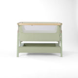 Tutti BambiniCozee Air 2 Bedside Crib - Drifted Oak & Eucalyptus