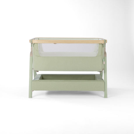 Tutti BambiniCozee Air 2 Bedside Crib - Drifted Oak & Eucalyptus
