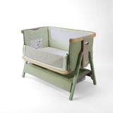Tutti BambiniCozee Air 2 Bedside Crib - Drifted Oak & Eucalyptus