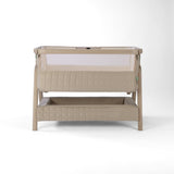 Tutti Bambini Cozee Sense Bedside Crib - Soft Walnut & Cocoa
