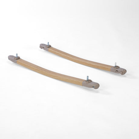 Tutti Bambini Cozee Sense Bedside Crib - Drifted Oak & Eucalyptus