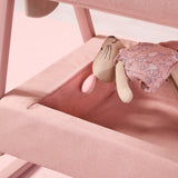 Tutti Bambini Cozee Air 2 Bedside Crib - Drifted Oak & Blush