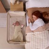 Tutti Bambini Cozee Zen Bedside Crib - Sand