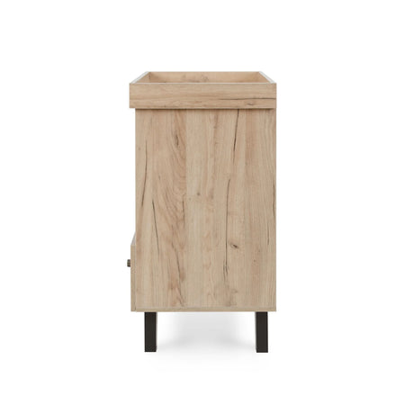Tutti Bambini Como Dresser / Chest Changer - Distressed Oak & Slate Grey