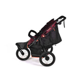 Out n About Nipper V6 Plus Double Pushchair - Brambleberry Red