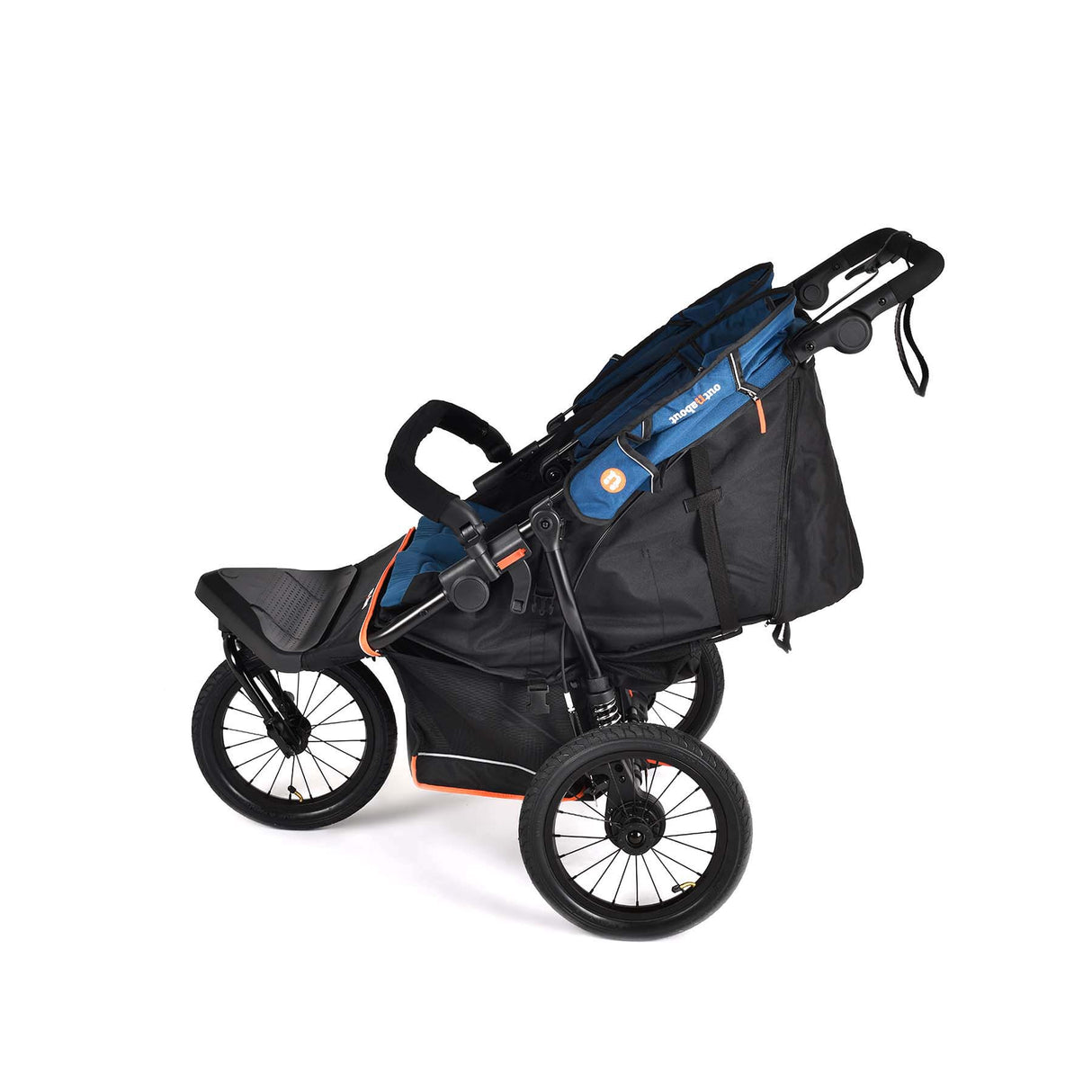 Out n About Nipper V6 Plus Double Pushchair - Highland Blue