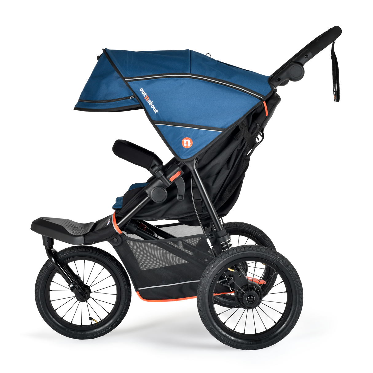 Out n About Nipper V6 Plus Single Pushchair - Highland Blue
