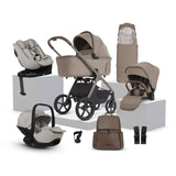 Silver Cross Cove 2 Ultimate Family Bundle with Glide Plus, Approach Plus & ISOFIX Base - Champagne