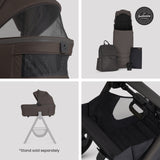 Silver Cross Cove 2 Pushchair Bundle with Accessories - Chocolate