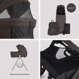 Silver Cross Cove 2 BeSafe Go Beyond 2 Car Seat and Base Travel System - Chocolate - Chocolate pushchair image 9