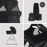 Silver Cross Cove 2 Pushchair Bundle with Accessories - Onyx