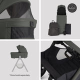 Silver Cross Cove 2 BeSafe Go Beyond 2 Car Seat and Base Travel System - Pewter - Pewter pushchair image 7