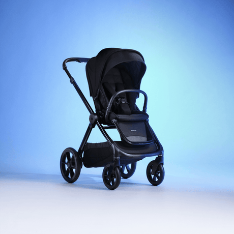 BabaBing 16 Piece Raffi Travel & Home Bundle with Spin Car Seat & ISOFIX Base - Satin Black