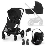 Cybex Balios S Lux Travel System with Cloud G Car Seat - Moon Black
