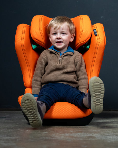 Recaro AXION 1 High Back Booster - Vibrant Orange