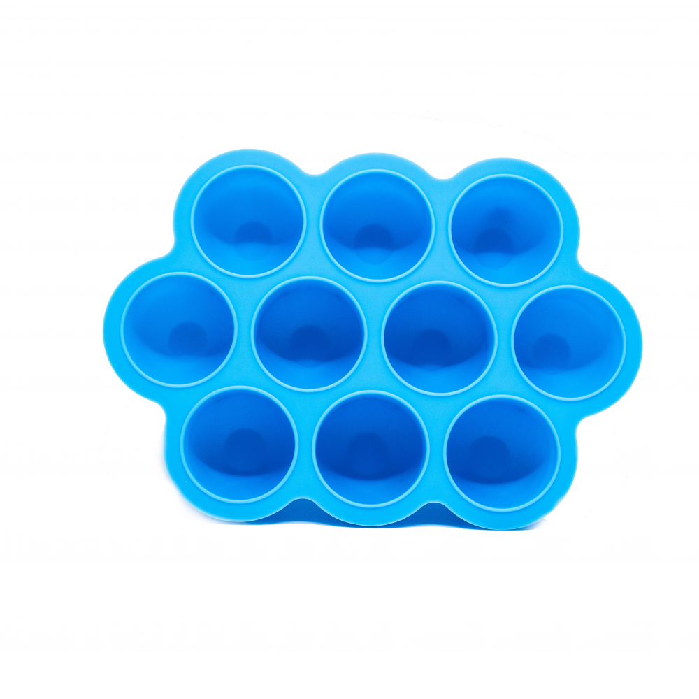 Silicone Food Portion Storage Container & Lid