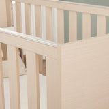 Babymore Dante Mini Cot Bed - Natural