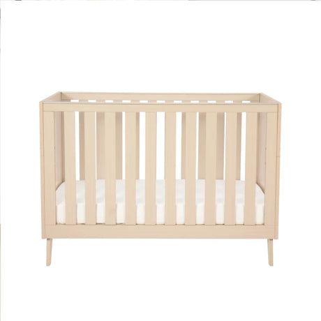 Babymore Dante Mini Cot Bed - Natural
