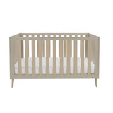 Babymore Dante 2 Piece Nursery Furniture Set with Cot bed and Chest Changer - Cashmere