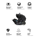 Doona X Reclining Infant Car Seat Stroller - Nitro Black