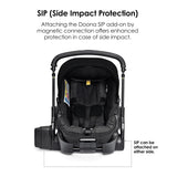 Doona X Reclining Infant Car Seat Stroller - Nitro Black
