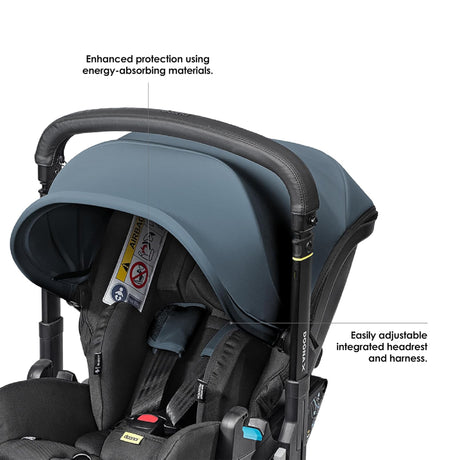 Doona X Reclining Infant Car Seat Stroller - Ocean Blue