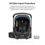 Doona X Reclining Infant Car Seat Stroller - Ocean Blue