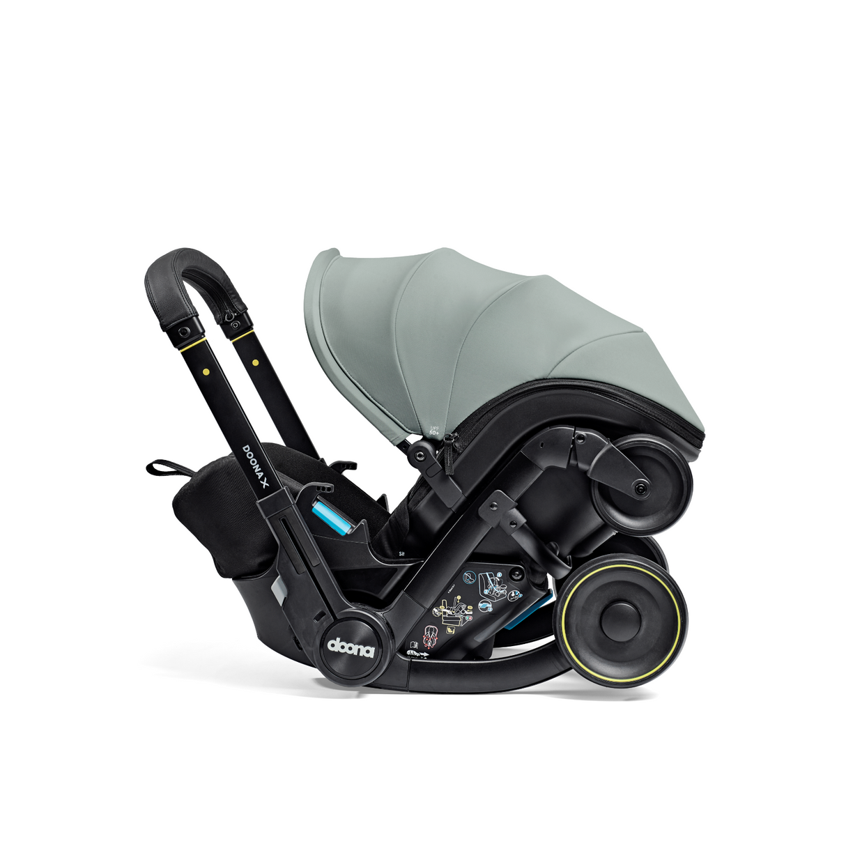 Doona X Reclining Infant Car Seat Stroller - Dusty Sage