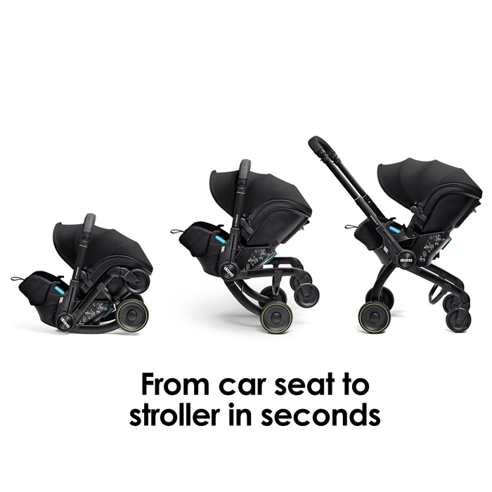 Doona X Reclining Infant Car Seat Stroller - Nitro Black