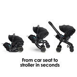 Doona X Reclining Infant Car Seat Stroller - Nitro Black