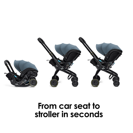 Doona X Reclining Infant Car Seat Stroller - Ocean Blue