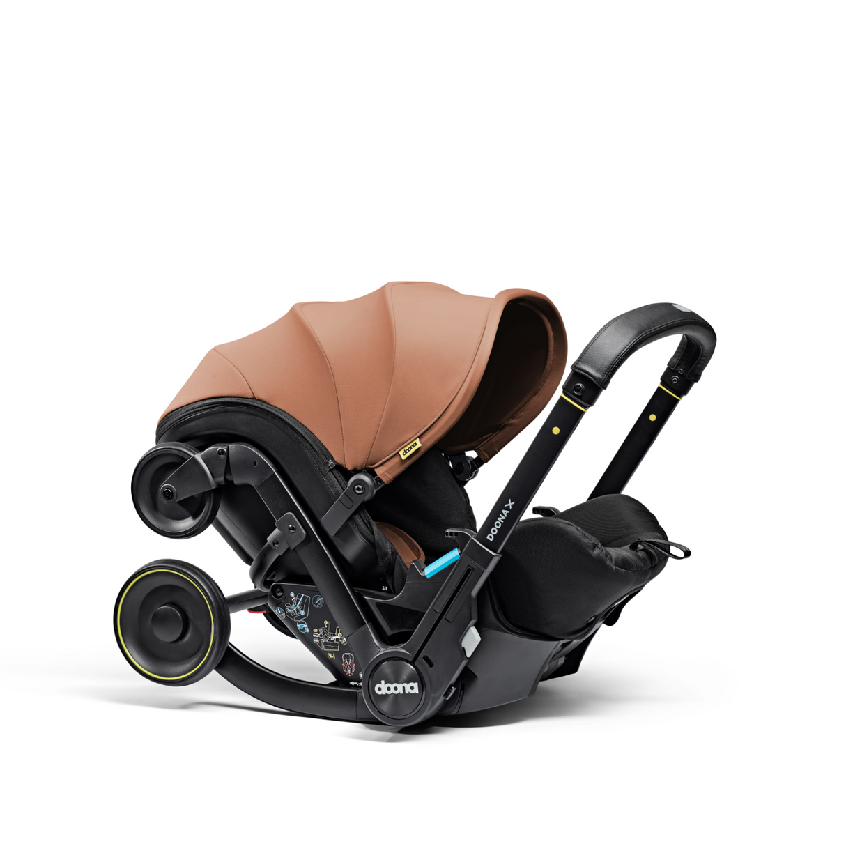 Doona X Reclining Infant Car Seat Stroller - Terracotta