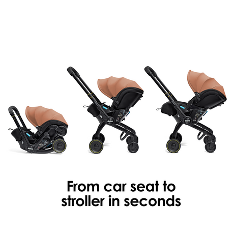 Doona X Reclining Infant Car Seat Stroller - Terracotta