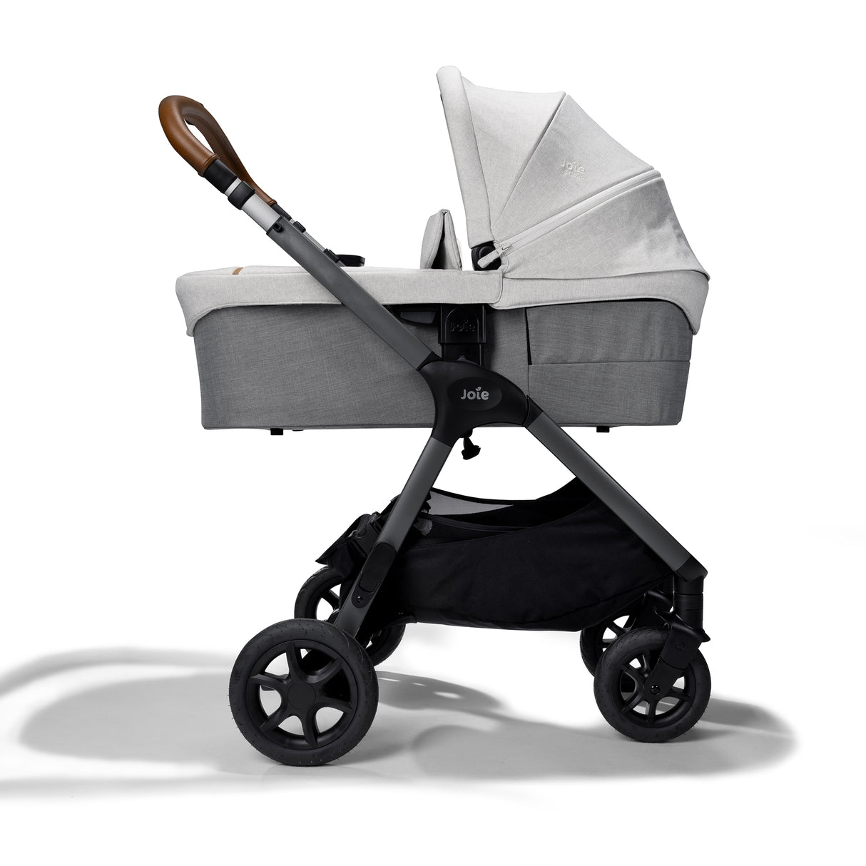 Joie Finiti Flex Travel Ready System with i-Level Car Seat and ISOFIX Base - Oyster
