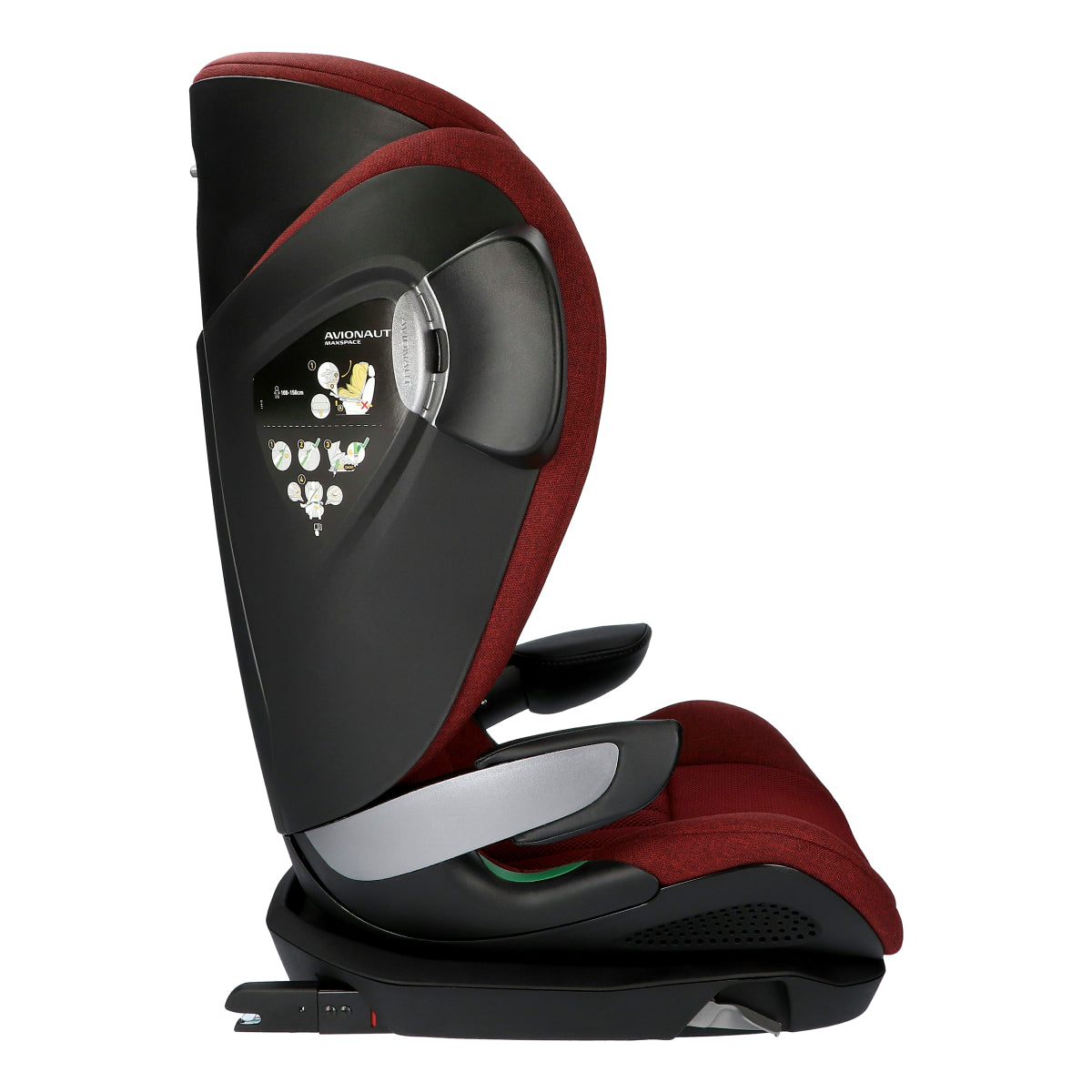 Avionaut MaxSpace AirFlow High Back Booster - Red