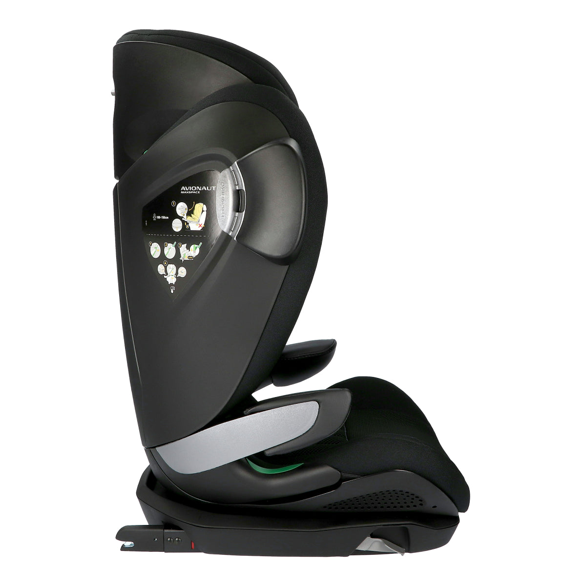Avionaut MaxSpace AirFlow High Back Booster - Black