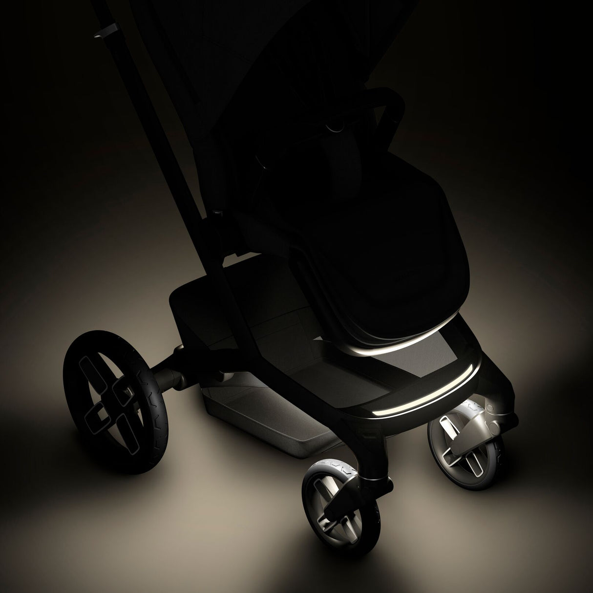 Maxi Cosi Fame 7 Piece Essential Pushchair Bundle - Twillic Black