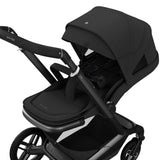 Maxi Cosi Fame Complete Travel System Bundle With Accessories, Pebble 360 Car Seat and ISOFIX Base - Twillic Black