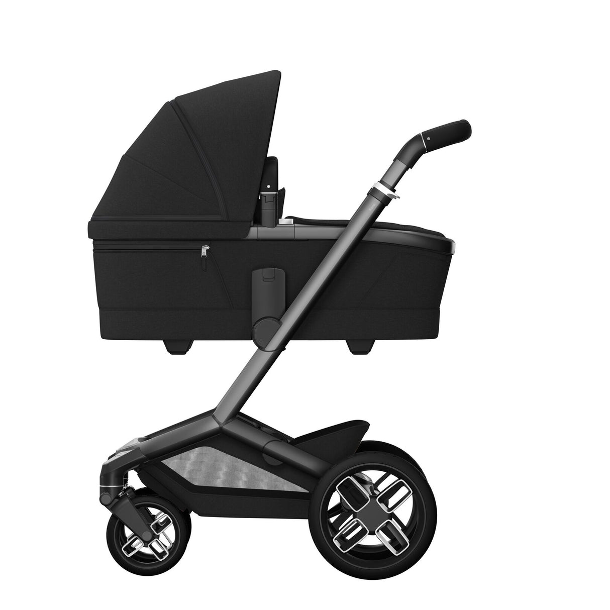 Maxi Cosi Fame 7 Piece Essential Pushchair Bundle - Twillic Black