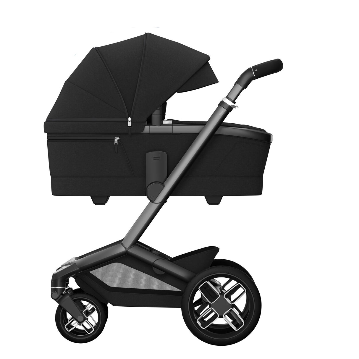 Maxi Cosi Fame 7 Piece Essential Pushchair Bundle - Twillic Black