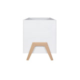 Tutti Bambini Fuori Cot Bed - White / Light Oak