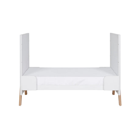 Tutti Bambini Fuori Mini Cot Bed - White / Light Oak
